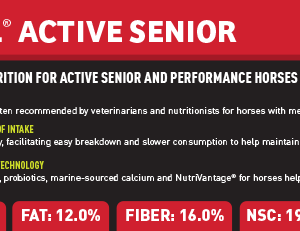 Sentinel Active Senior Shelf Talker