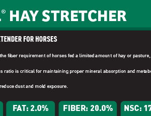 Sentinel Hay Stretcher Large Pellet Shelf Talker Sentinel Hay Stretcher Large Pellet Shelf Talker
