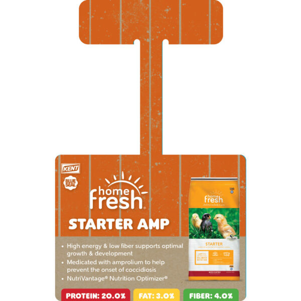 Home Fresh Starter AMP Shelf Wobbler