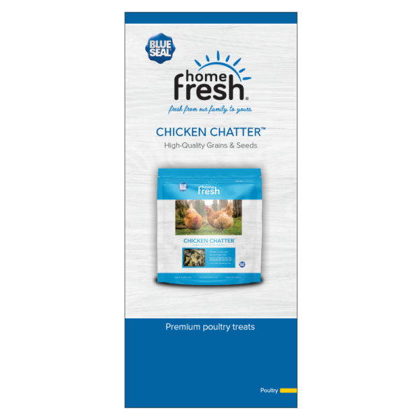Blue Seal Home Fresh Chicken Chatter Rack Card