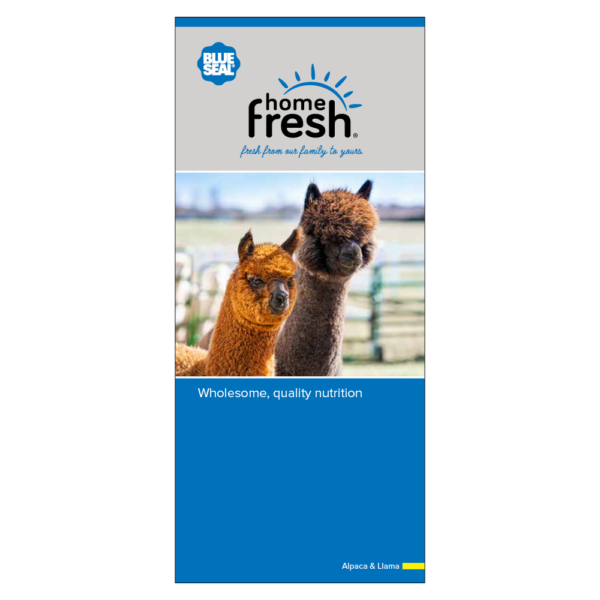 Blue Seal Home Fresh Alpaca & Llama Brochure