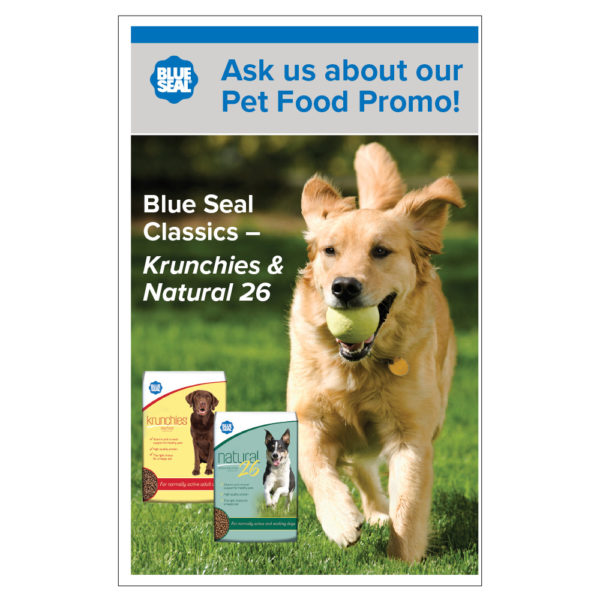 Blue Seal Pet Foods Promo