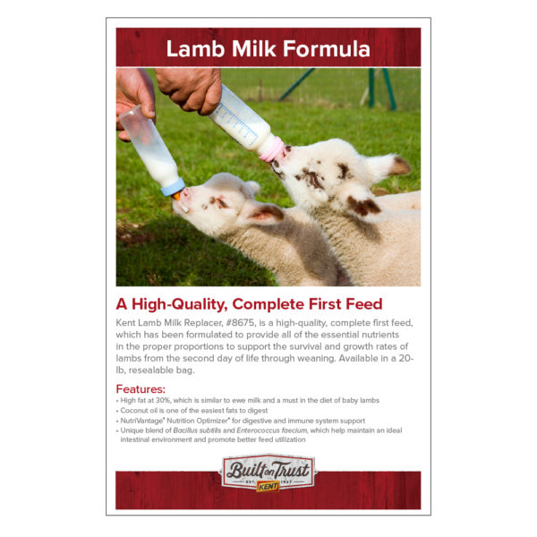 Lamb Milk Formula