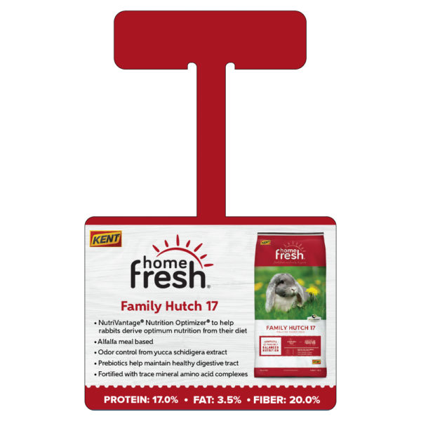 Kent Home Fresh Family Hutch 17 Shelf Wobbler