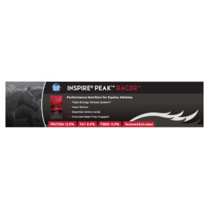 Blue Seal Inspire PEAK Racer Shelf Talker