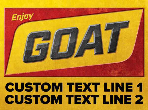 Tacker Sign - GOAT - Image 3