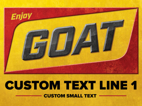Tacker Sign - GOAT - Image 2
