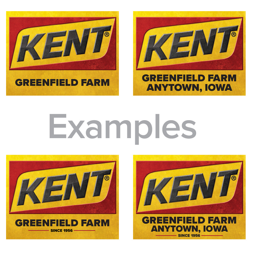 Tacker Sign - KENT - Image 5