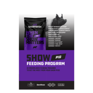 Kent Show Feeds Show Pig Feeding Program Brochure