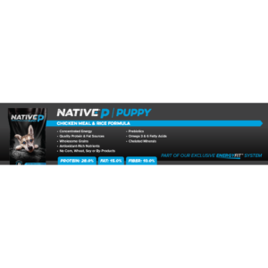Native Puppy Shelf Talker