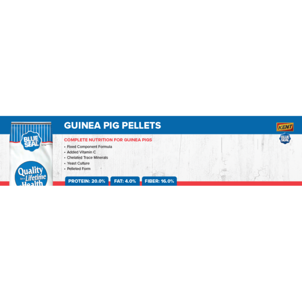 Guinea Pig Pellets Shelf Talker