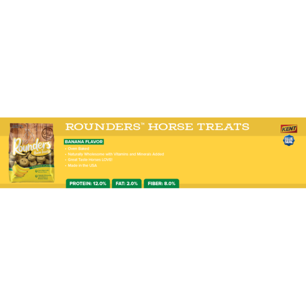 Rounders Banana Flavor Shelf Talker