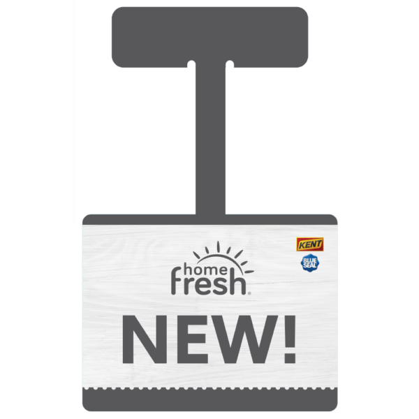 Home Fresh "New" Shelf Wobbler