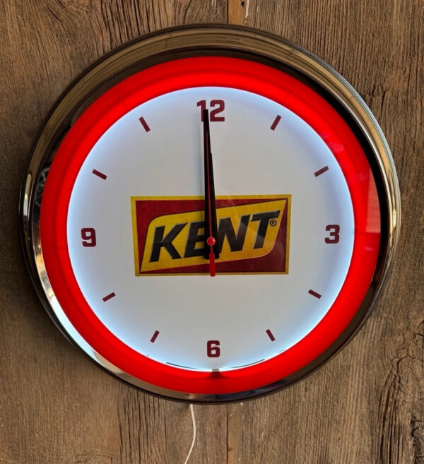 Kent Neon Clock