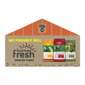 Home Fresh Poultry Window Cling