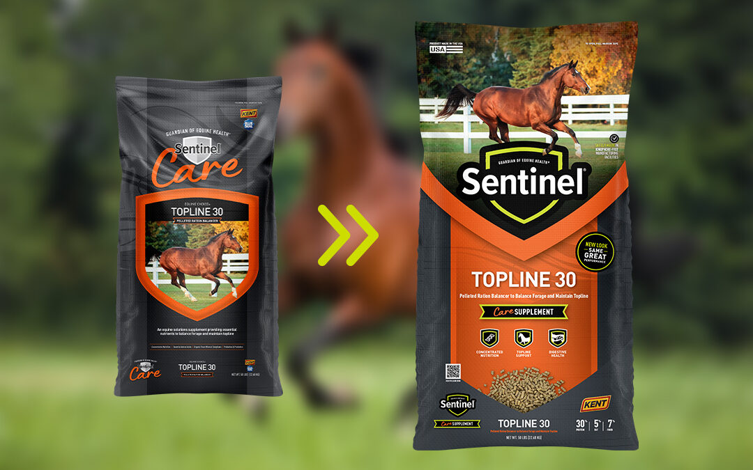 A NEW LOOK IS COMING for Sentinel Care Topline 30!