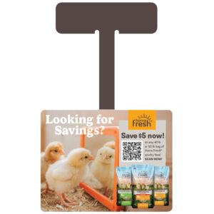 ‘Looking for Savings’ Chick Days Shelf Wobbler