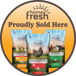 Home Fresh Poultry Window Cling