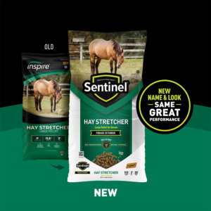 Sentinel Hay Stretcher (Large Pellet) Transition Shelf Card Sentinel Hay Stretcher (Large Pellet) Transition Shelf Card