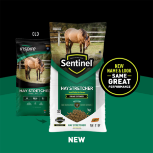 Sentinel Hay Stretcher (Small Pellet) Transition Shelf Card Sentinel Hay Stretcher (Small Pellet) Transition Shelf Card