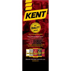 Kent Beef General Pull Up Display